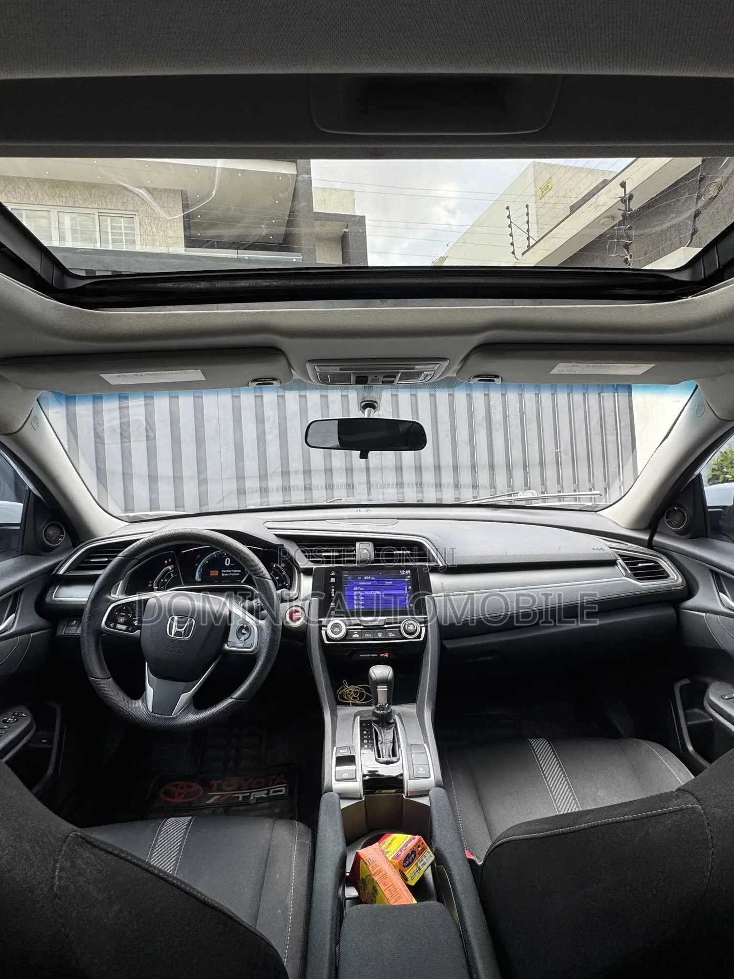 Honda Civic EX 4dr Sedan (2.0L 4cyl) 2017 White