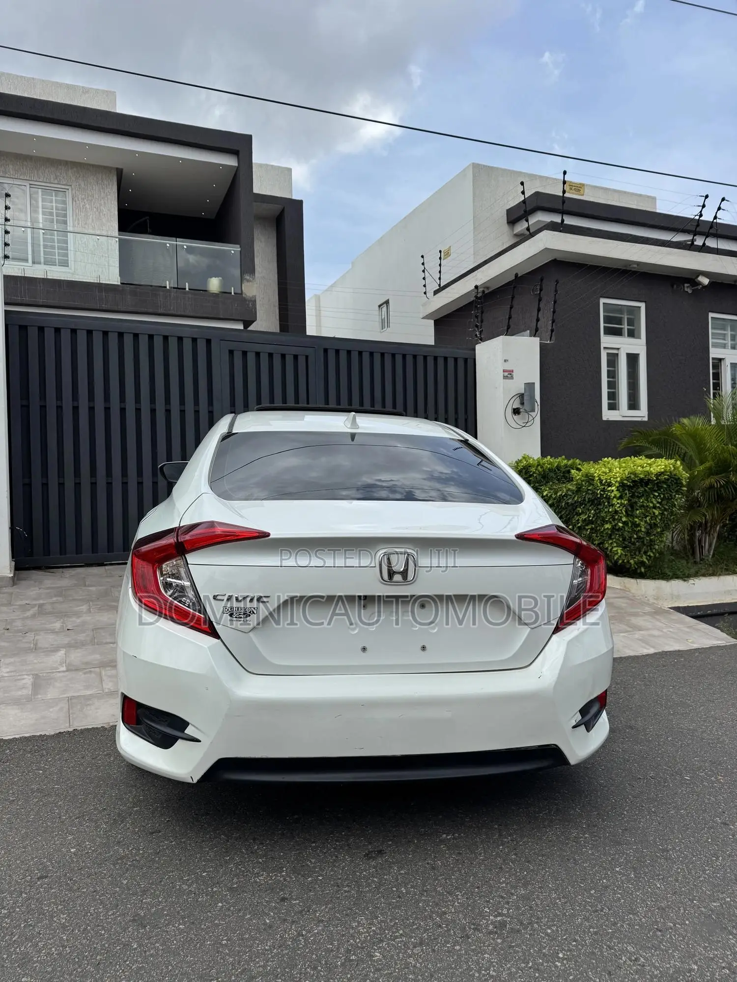 Honda Civic EX 4dr Sedan (2.0L 4cyl) 2017 White