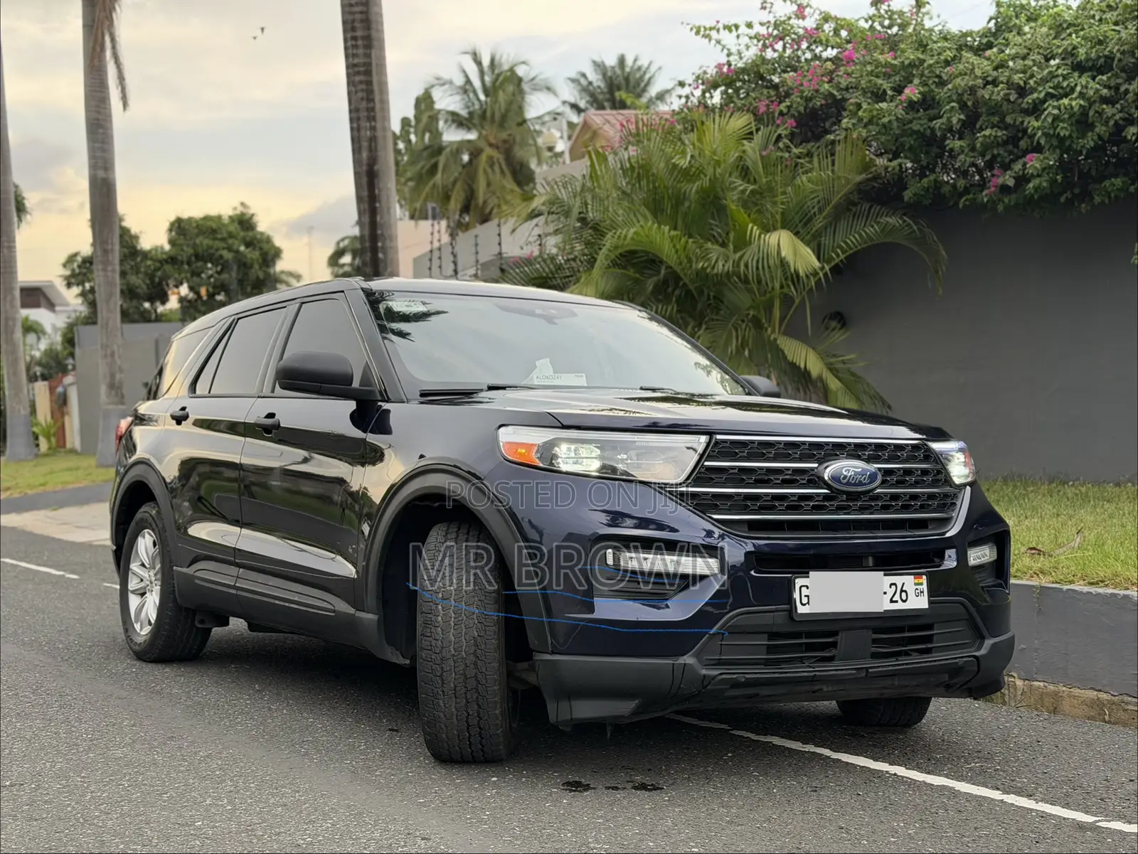 Ford Explorer Base 2021 Blue