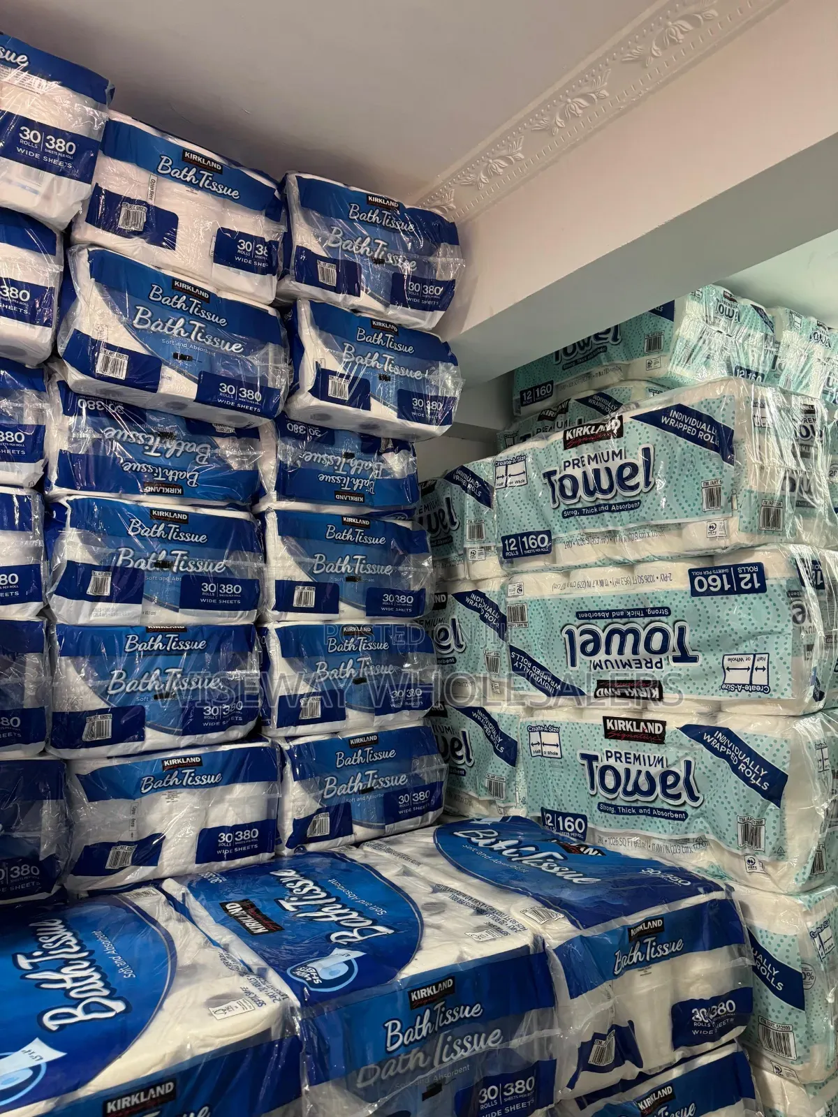 Kirkland Premium Towel. Wrapped Rolls. Unwrapped Rolls