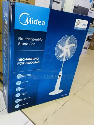 Charge and Use Midea Standing 18”” Fan