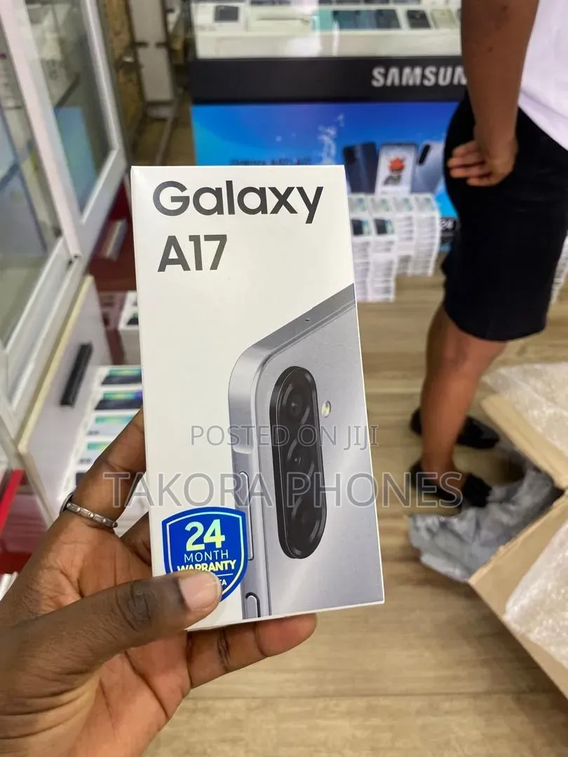 New Samsung Galaxy A17 128 GB Silver