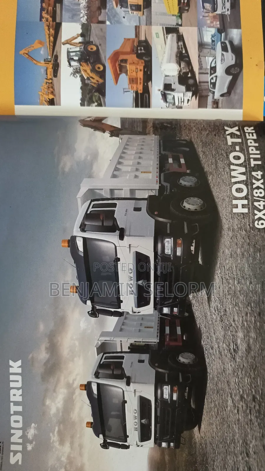 Howo Tipper Truck 8×4 25cubic