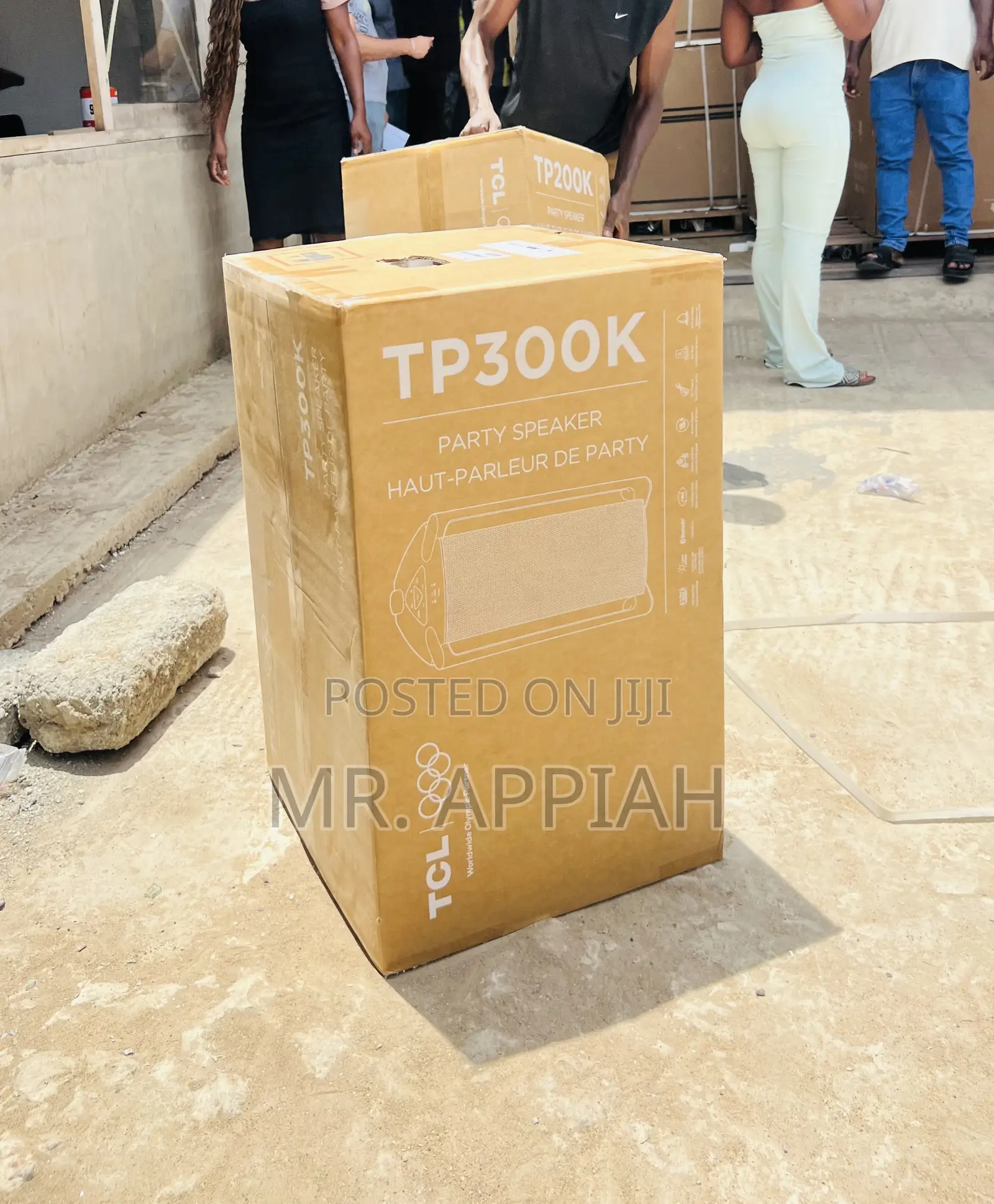 Affordable TCL Tp300k Powerful Sound Party Speaker(Black)