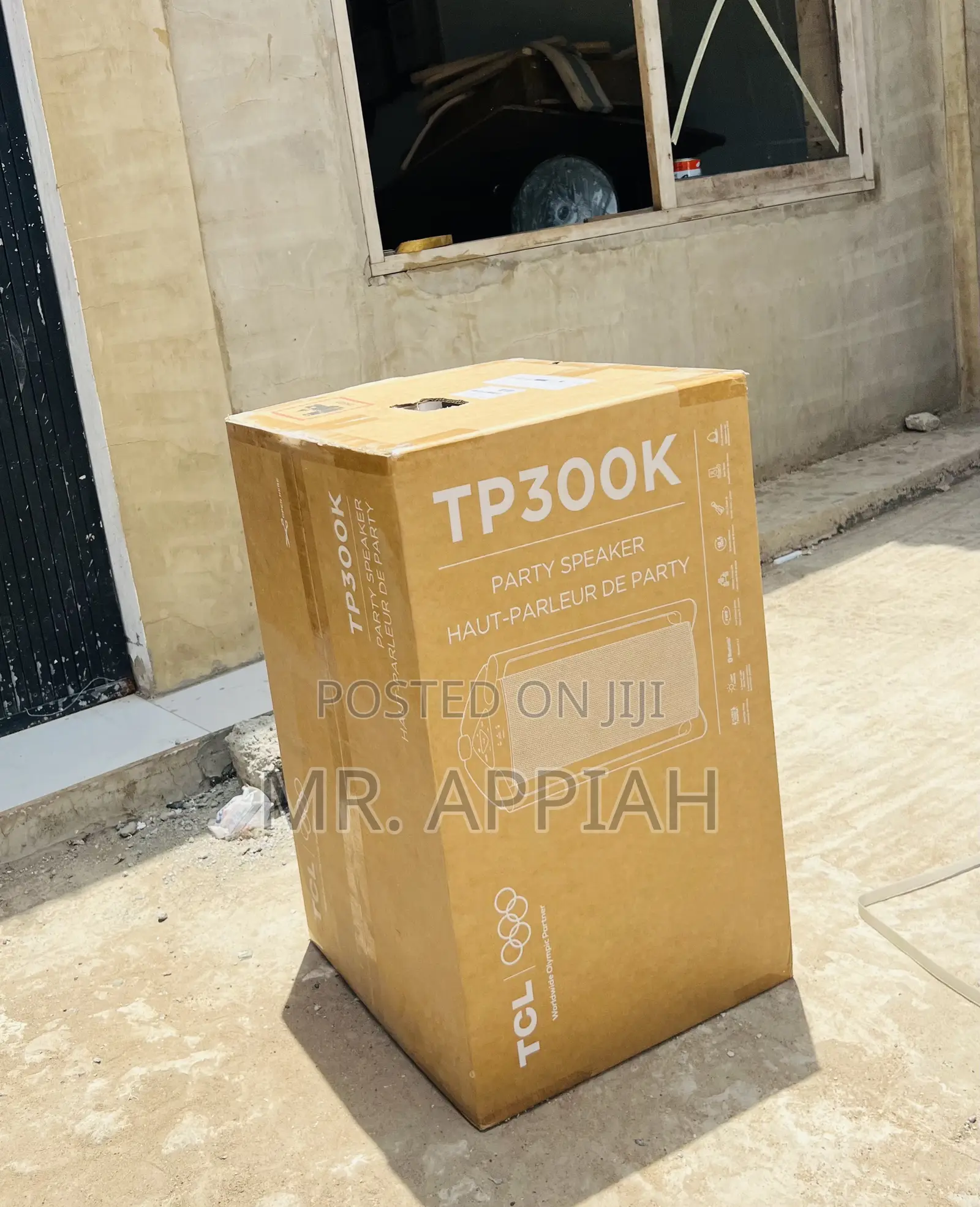 Extremely Quality Tcl(340wtt)Tp300k Powerful Sound Party Speaker.