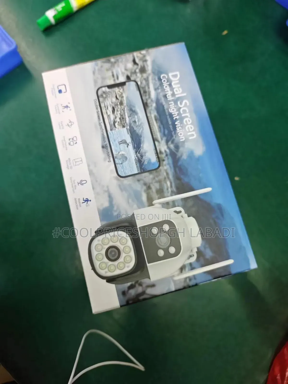 Dual Lens 4g PTZ CCTV Surveillance