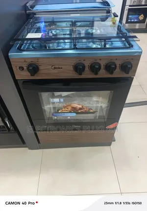 Midea 60×60 Auto Ignition Gas Cooker Oven and Grill