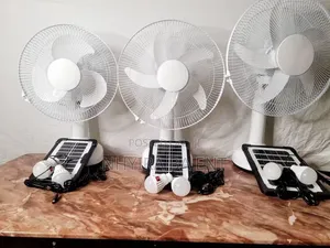 Rechargeable Fan With Solar Panel