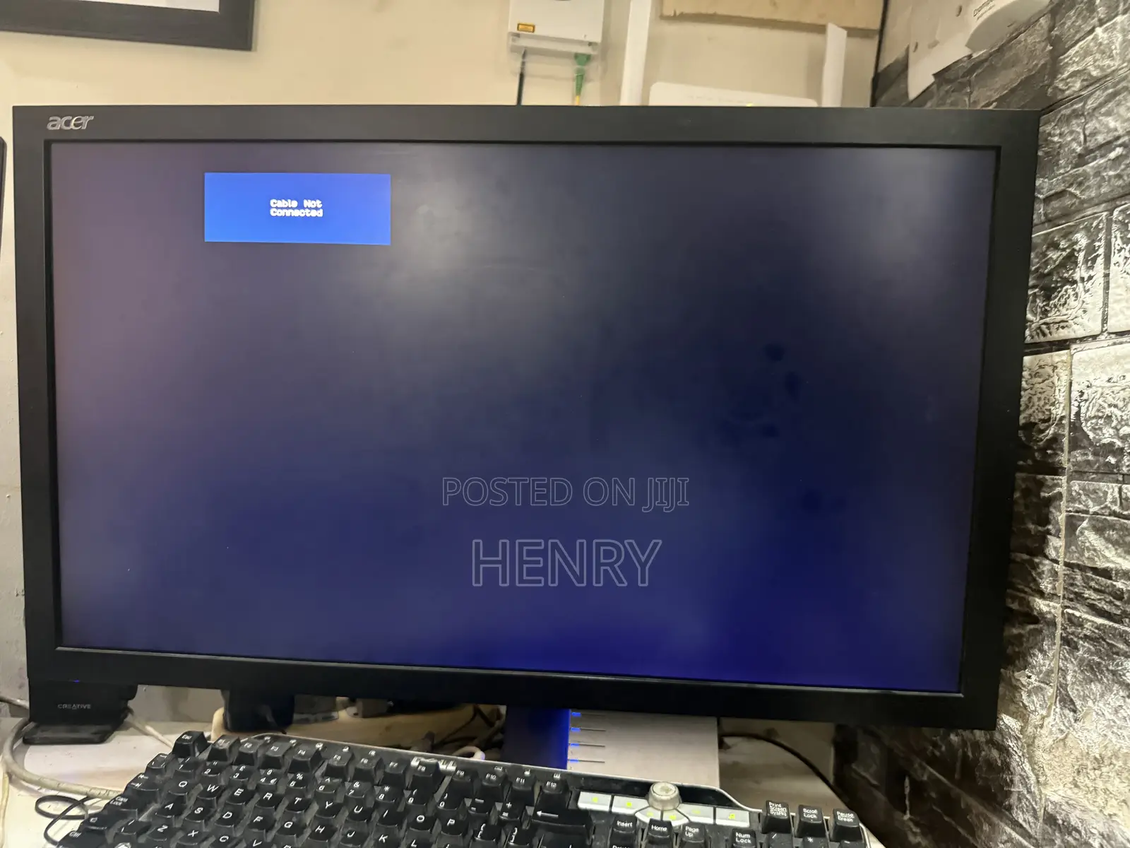 Acer S273hl Monitor 27inches