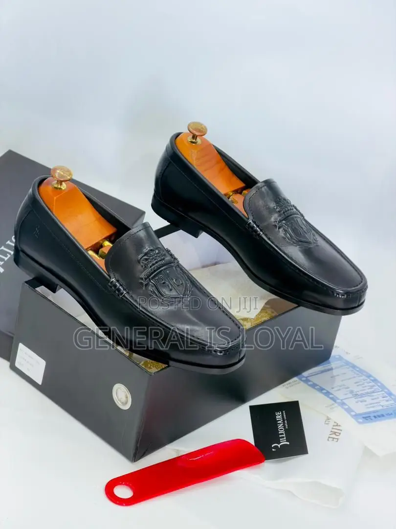 Billionaire Men Leather Classic Loafers Shoe