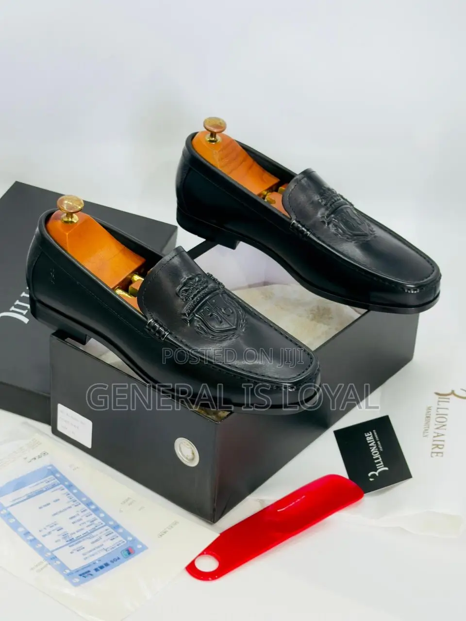 Billionaire Men Leather Classic Loafers Shoe
