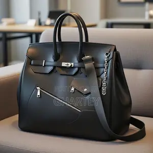 Executive Luxe Multi-Pocket Tote Bag Available in Colors