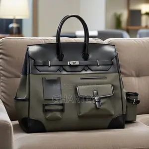 Executive Luxe Multi-Pocket Tote Bag Available in Colors
