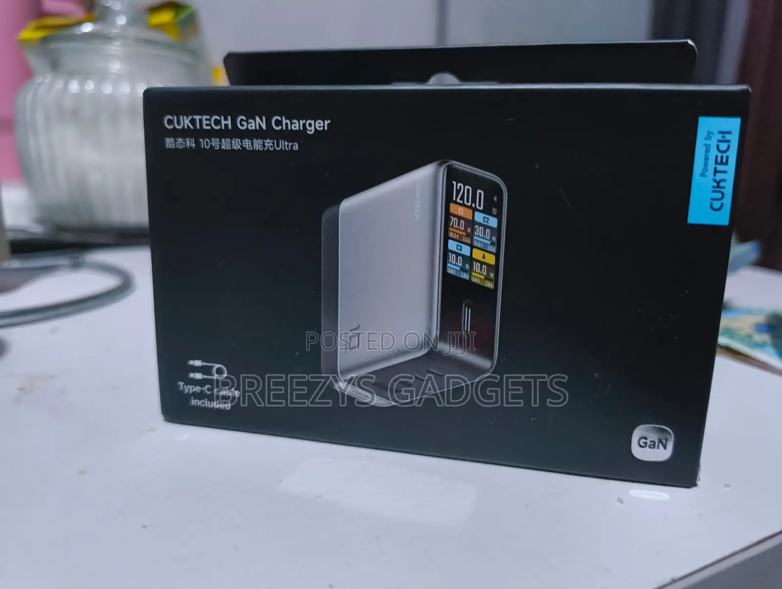 Cuktech 10 Gan Super Charge Ultra 120w 100w Max 4 Ports Usb-C Charger