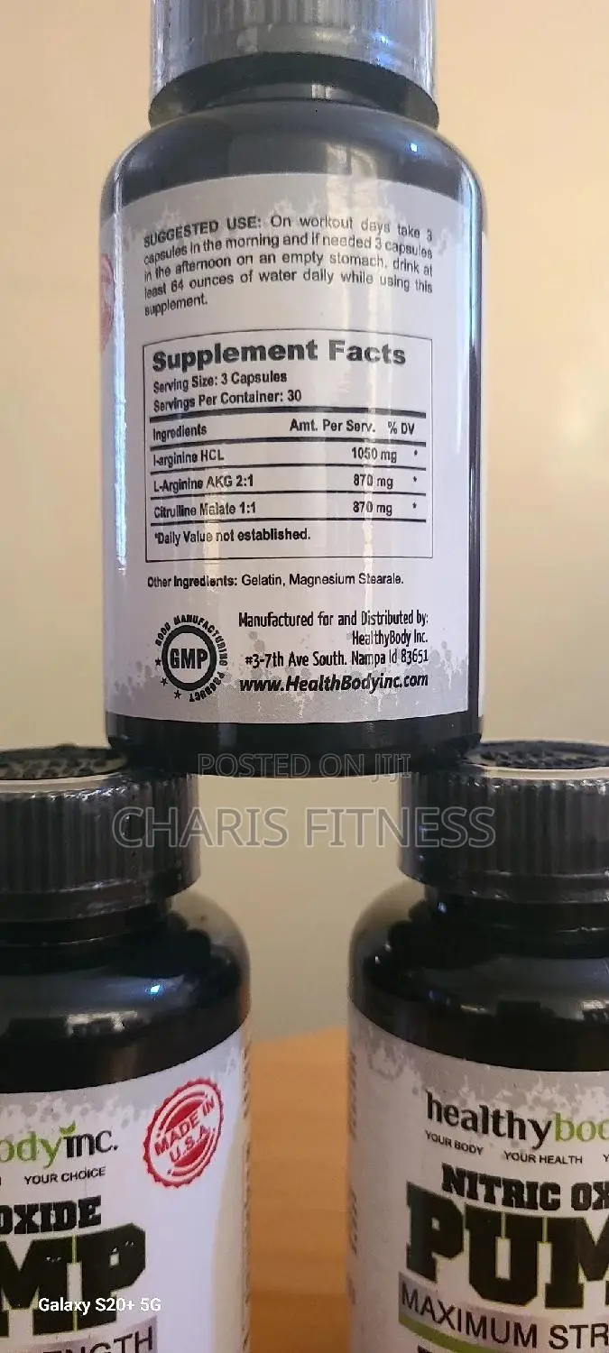 Muscle Pump Amplifier ( Good for Blood Circulation )