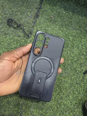 Samsung Galaxy S26 Ultra Carbon Fiber Case With Kickstand