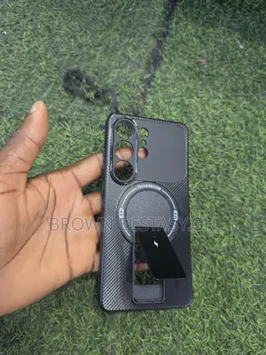 Samsung Galaxy S26 Ultra Carbon Fiber Case With Kickstand