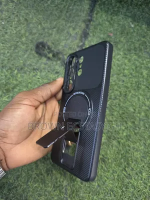 Samsung Galaxy S26 Ultra Carbon Fiber Case With Kickstand