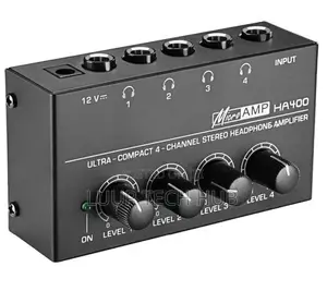 4 Channel Headphones Amplifier