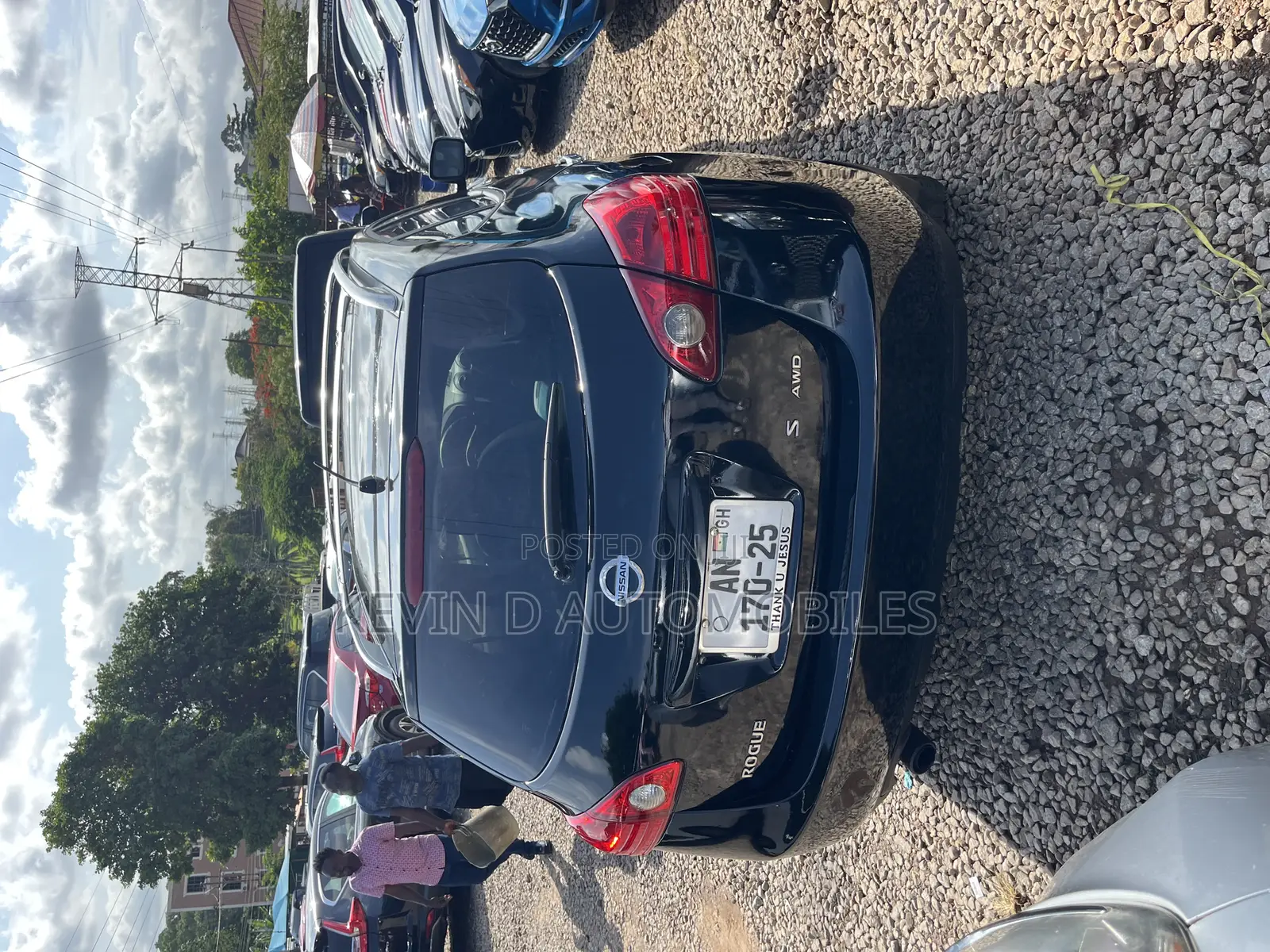 Nissan Rogue S AWD 2009 Black