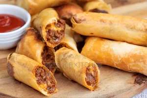  Fresh Minced Beef Spring Rolls – Crispy Delicious