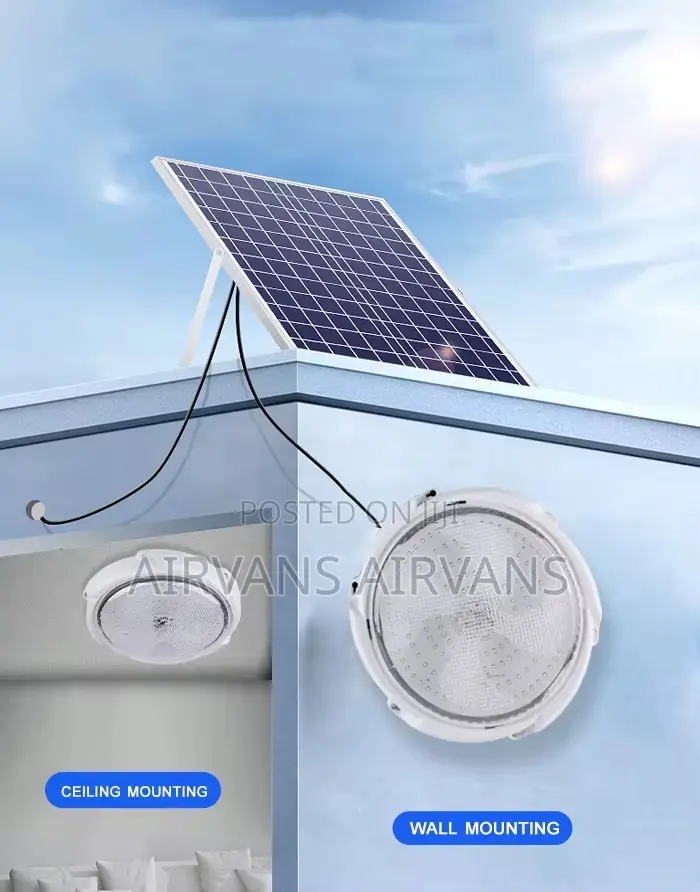 Solar Outdoor Indoor Ceiling Light (300w)