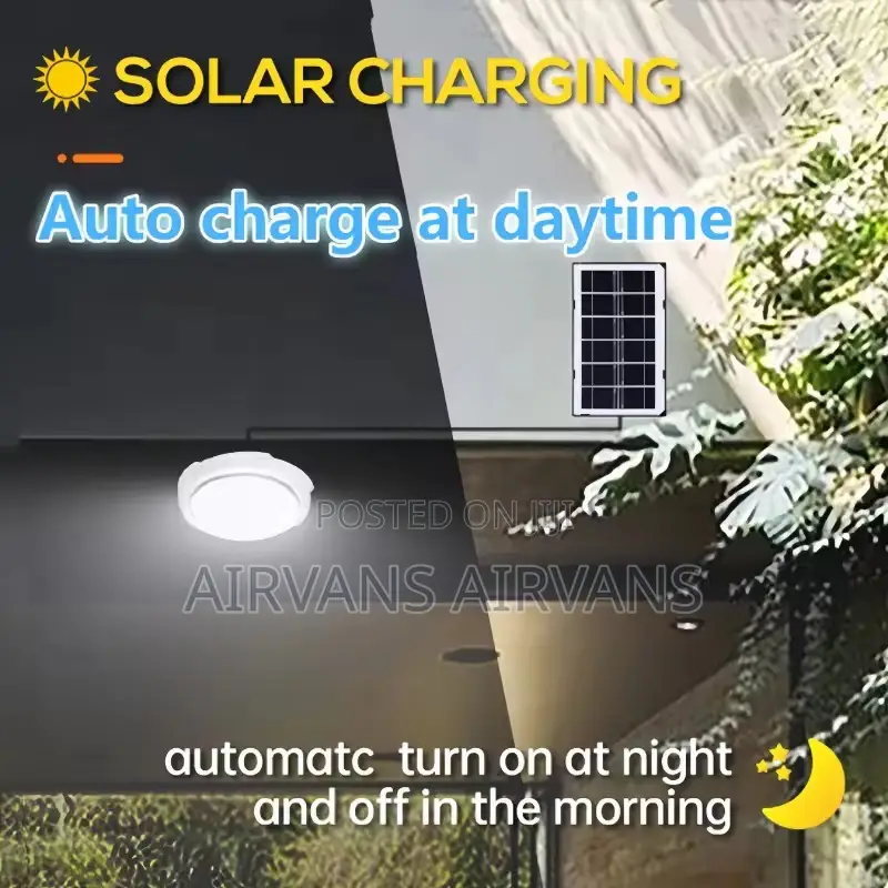 Solar Outdoor Indoor Ceiling Light (300w)