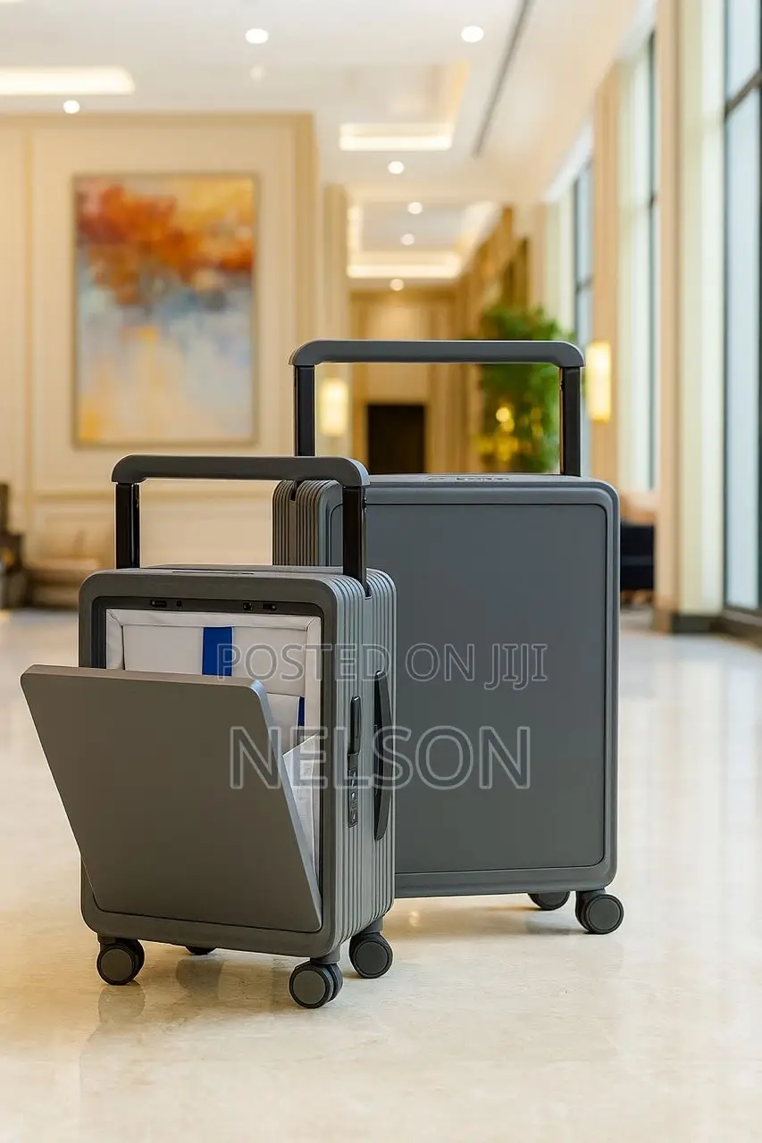 Suitcase and Backpack