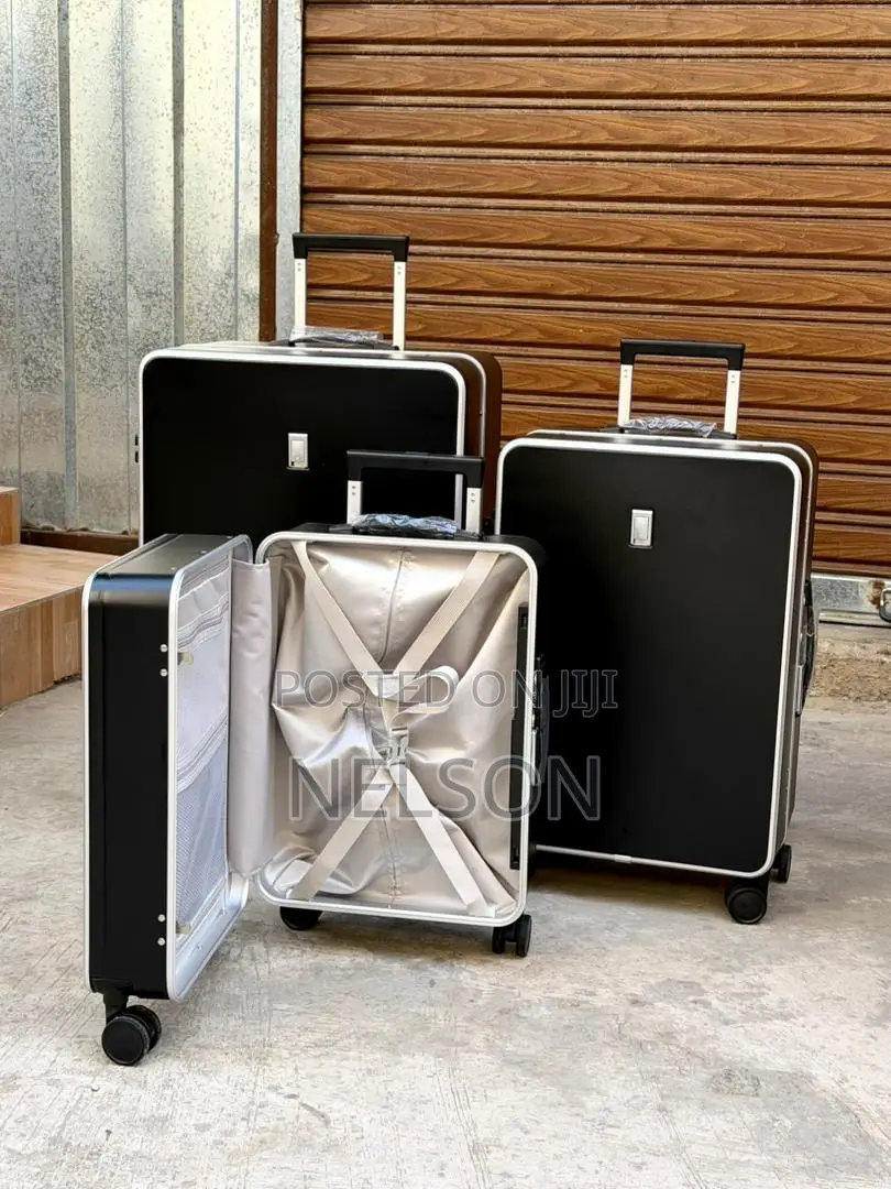 Suitcase and Backpack