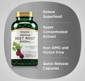 Piping Rock Beet Root Capsules | 320 Pills | Concentrated Extract