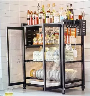 Enclosed Kitchen Rack