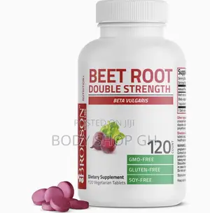 Bronson Beet Root Double Strength, Non-Gmo, 120 Tablets