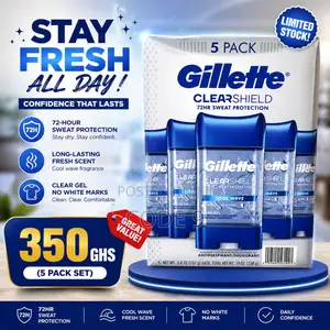Gillette Clearshield 72hr Sweat Protection