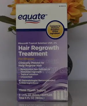 Equate Minoxidil Hair Regrowth Treatment for Women / Rogaine Minoxidil