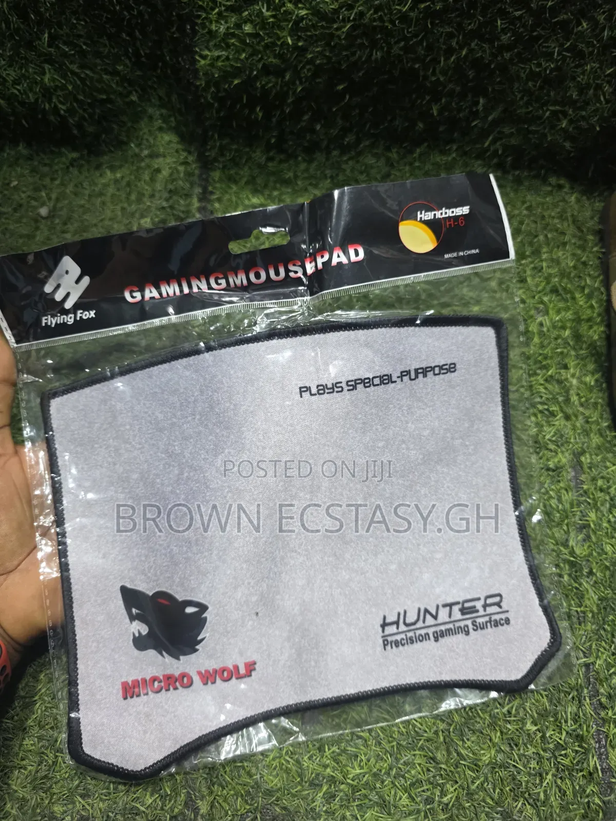 Micro Wolf Gaming Mouse Pad
