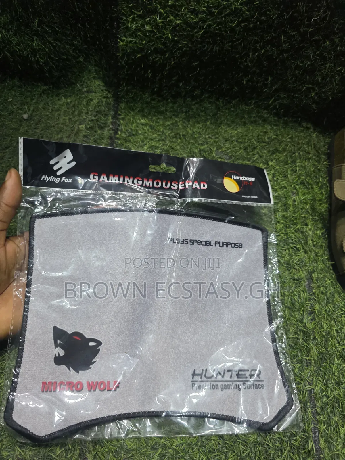 Micro Wolf Gaming Mouse Pad
