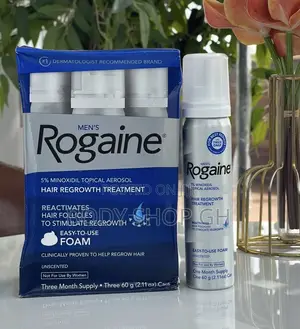 Original Rogaine Minoxidil Foam for Men / Kirkland Minoxidil Foam