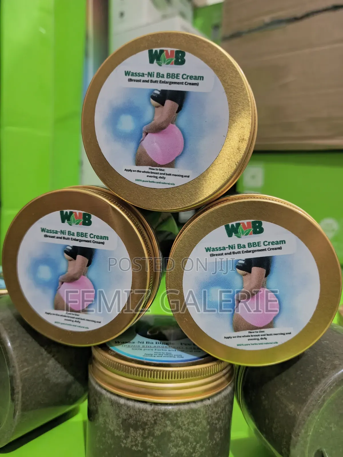 Wassa-Nii Ba Breast and Butts Enlargement Cream