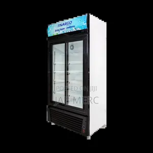 Nasco 728ltrs Display Fridge Double Glass Door Showcase Fridge