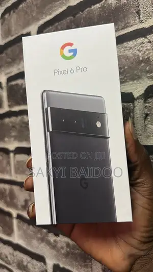 New Google Pixel 6 Pro 256 GB Black