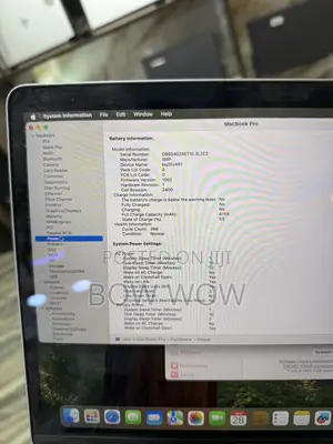 Laptop Apple MacBook Pro 2020 16GB Intel Core i5 SSD 256GB