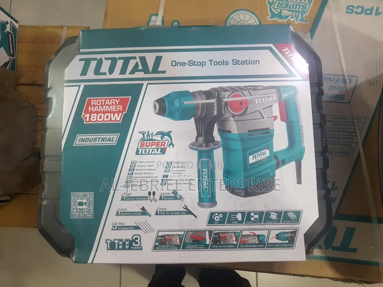 Total Rotary Hammer 1800w