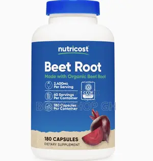 Beet Root 2400mg, 180 Capsules - Ccof Certified / Organic Beet Root