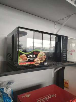 Roch 20l Solo Microwave Oven (Rmw-20l08d-B(B)) – Sleek Black Finish