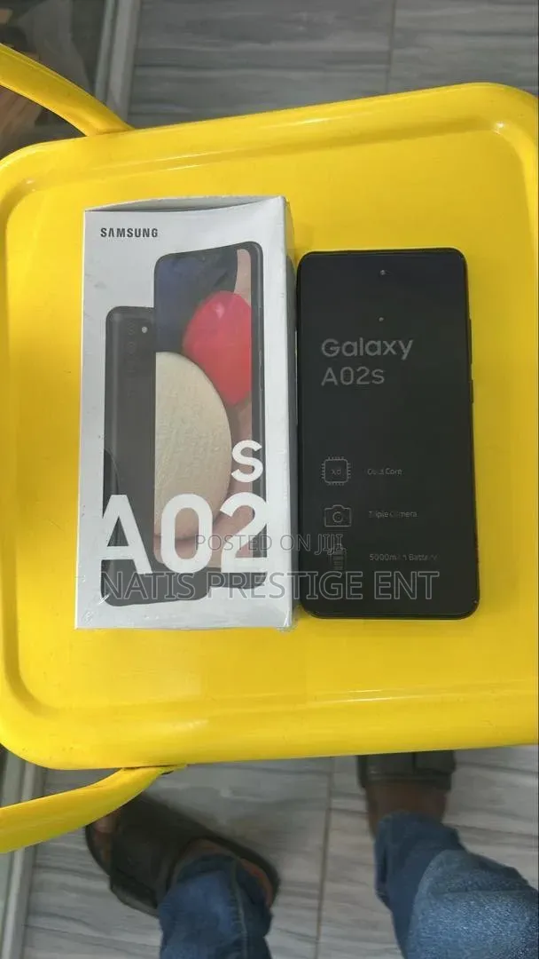 New Samsung Galaxy A02S 64 GB Black
