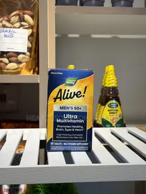 Alive! Men 50+ for Complete Multivitamin for Mature Men