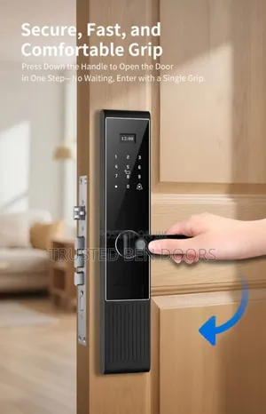 Waterproof Tuya Biometric Smart Lock for Residential Industrial Use