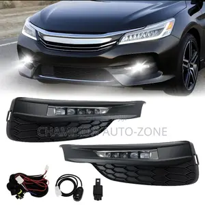 Honda Accord 2016-2017 Fog Light and Cover Pair