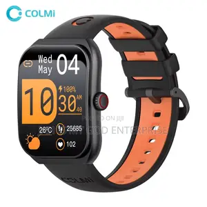 Colmi P86 1.93" Amoled Men Ip68 Waterproof Smart Watch - Black