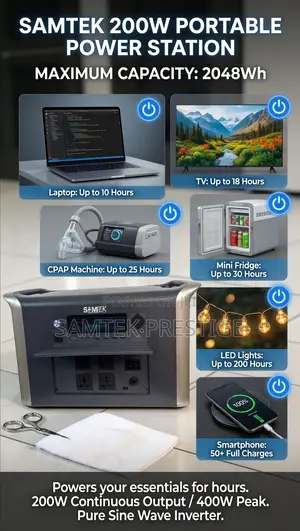 Samtek St-2000 Portable Power Station